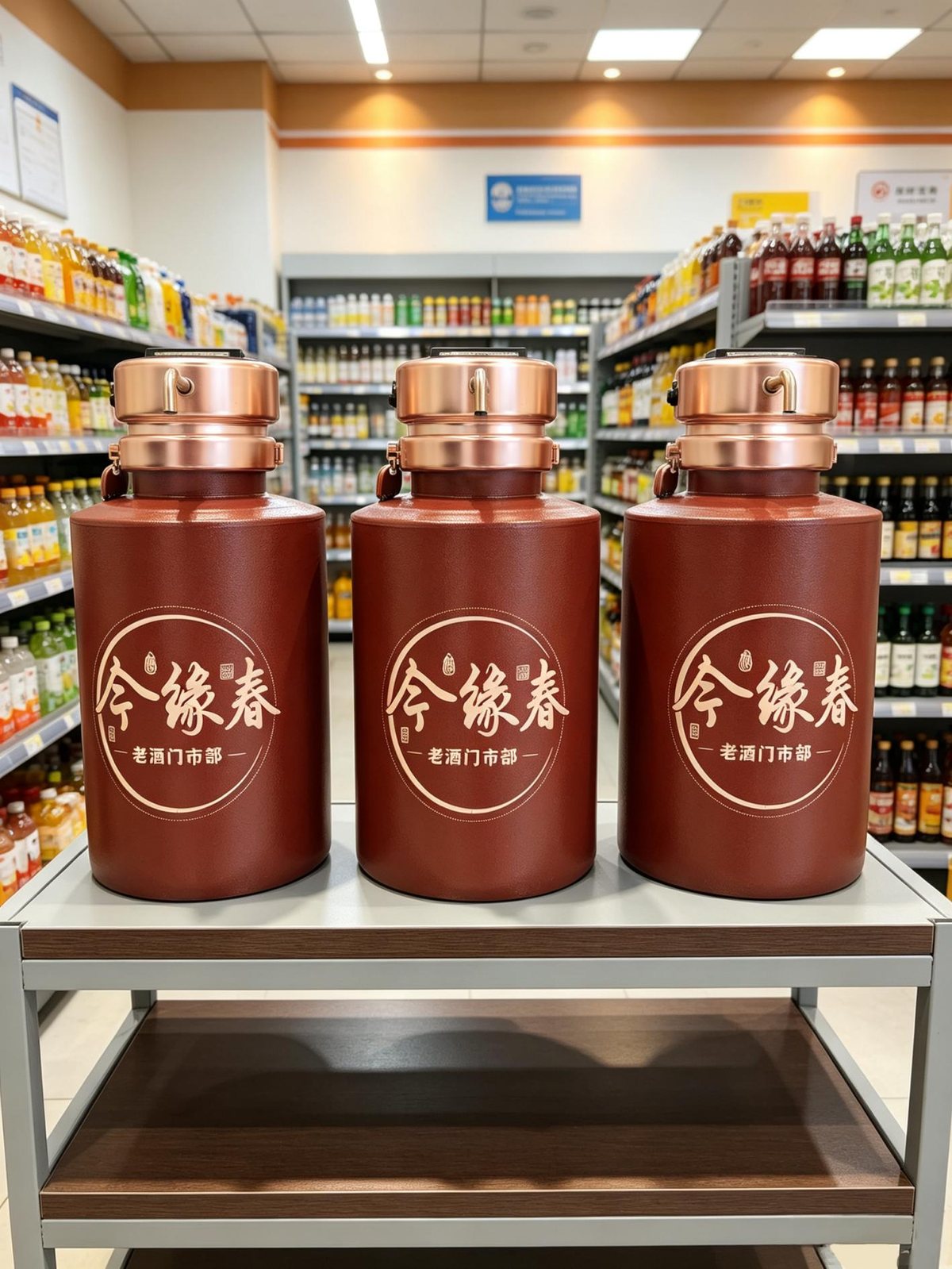 超市社区店 智能售酒机应用场景